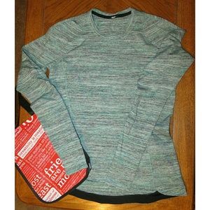 Lulu Runderful LS Heathered Green